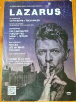 Affisch 50x70 / David Bowie / 2024, Lasarus, G&ouml;ta Lejon, Stockholm