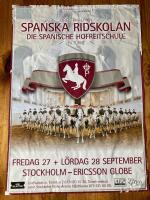 Affisch 50x70 / Spanska Ridskolan / 27-28 september 2013, Ericsson Globe, Stockholm