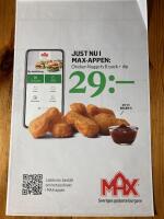 Affisch 42x66 / Max / Chicken Nuggets 6-pack