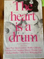 Affisch 40x60 / The heart is a drum / Film 2016, av: Jacob Fr&ouml;ss&eacute;n