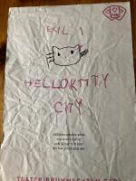 Affisch 50x70 / Exil i Hello Kitty City / Teater Brunnsgatan 4, Stockholm