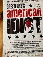Affisch 50x70 / Musikal American Idiot av Green Day / Premi&auml;r 20 februari 2016, Cirkus, Stockholm