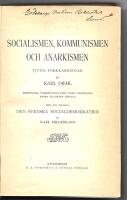 Socialismen, kommunismen och anarkismen