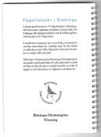 F&aring;gellokaler i Blekinge