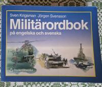Milit&auml;rordbok p&aring; engelska och svenska