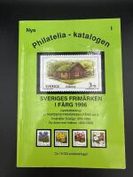 Nya Philatelia Katalogen Sveriges Frimärken i Färg 1996, (specialkatalog ) Nordens Frimärken i färg Del 1