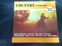 Country favoriter 100 l&aring;tar p&aring; 5 cd