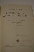 Kommentar till Matteus' evangelium