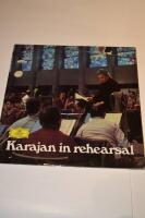Karajan in rehearsal