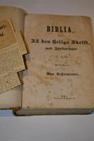 biblia, det &auml;r All den heliga Skrift med f&ouml;rklaringar. Tredje bandet: Nya Testamentet. 