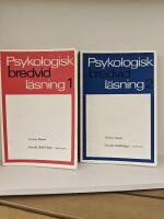 Psykologisk bredvidl&auml;sning 1 & 2