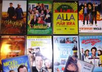 10x Svenska filmer — Trevligt folk / Micke & Veronica / Den bästa av mödrar / Kvinnan i rummet / Sommaren med Göran / Tillbaka till Bromma / Varannan vecka / Alla mår bra / Söderkåkar / Macken - Roy's & Roger's Bilservice