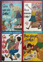 Skriv upp det, Lotta!, Rena snurren, Lotta!, Se dig f&ouml;r, Lotta!, Bra gissat, Lotta!