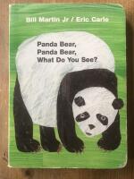 Panda bear, panda bear, what do yo see?