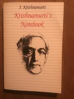 Krishnamurti&rsquo;S notebook