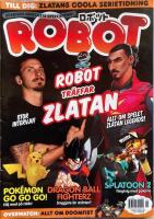 Robot nr 9 2017 Sveriges coolaste speltidning "Robot tr&auml;ffar Zlatan"