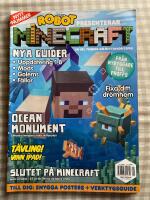 Robot nr 5 2014 Sveriges coolaste speltidning "Robot presenterar Minecraft"