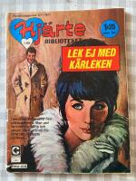 Hjärtebiblioteket Nr 1. 1969 Lek ej med elden