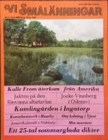 Vi sm&aring;l&auml;nningar nr 5 Juni 1988 &Aring;rg&aring;ng 13 nr 121 Tidning om och f&ouml;r sm&aring;l&auml;nningar