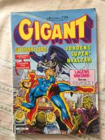 Gigant nr 8 1980 Lagens v&auml;ktare, St&aring;lmannen och L&auml;derlappen, Gr&ouml;na lyktan och Gr&ouml;na Pilen, 