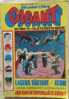  Gigant nr 1 1979 Lagens v&auml;ktare, Atom, Gr&ouml;na Lyktan och Gr&ouml;na Pilen