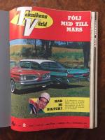 Teknikens v&auml;rld Nr 2, Nr 2, Nr 6, Nr 7, Nr 13, Nr 14  1959