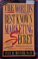 The world's best-known marketing secret : building your business with word-of-mouth marketing