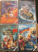 4 stycken Disney klassiker 