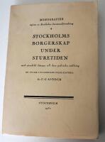 Stockholms borgerskap under Sturetiden