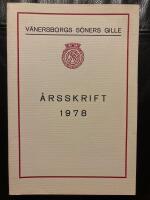 V&auml;nersborgs s&ouml;ners gille &aring;rsskrift 1978