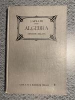 Algebra Senare delen