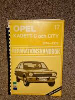 Opel Kadett C och City 1974-1978 Repatationshandbok