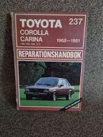 Toyota Corolla Carina 1968-1981 Reparationshandbok 1166,1290,1588, 1770