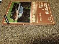 Toyota Corolla Carina 1968-1981 Reparationshandbok 1166,1290,1588, 1770