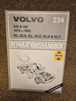 Volvo 340 & 360 1976-1985 Reparationshandbok  DL, DLS, GL, GLS & GLT