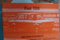 Instruktionsbok Fiat 128, &aring;rsmodell 1977
