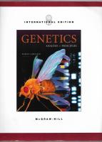 Genetics: Analysis and Principles