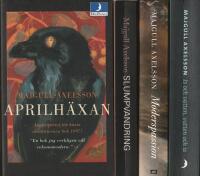 4 x Majgull Axelsson : Aprilh&auml;xan + Slumpvandring + Moderspassion + Is och vatten, vatten och is