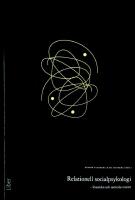 Relationell socialpsykologi : klassiska och samtida teorier