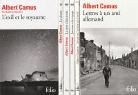 6 x Albert Camus en fran&ccedil;ais: L'exil et le royaume, La chute, La morte heureuse, Journaux de voyage, Jonas ou l'artiste au travail, Lettres &agrave; un ami allemand