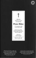 Peter R&auml;tz : nio &aring;r som undercoveragent