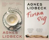 2 x Agnes Lidbeck : F&ouml;rl&aring;ten + Finna sig 