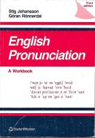 English Pronunciation: A workbook