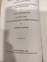 Altisl&auml;ndisches Elementarbuch