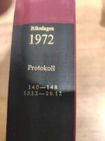 Riksdagens protokoll 1972:140-148