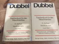 Taschenbuch f&uuml;r den Maschinenbau I & II