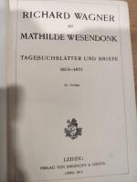 Richard Wagner an Mathilde Wesendonk: Tagebuchbl&auml;tter und Briefe 1853-1871