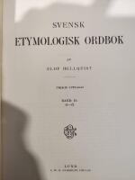 Svensk Etymologisk Ordbok: Band I & II