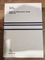 Studies of Estonian slang in Tallinn - Spring 1989