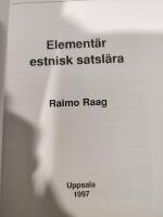 Element&auml;r estnisk satsl&auml;ra